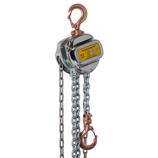 Handkettingtakel Sparkless ATEX zone 2 500KG tot 20.000KG