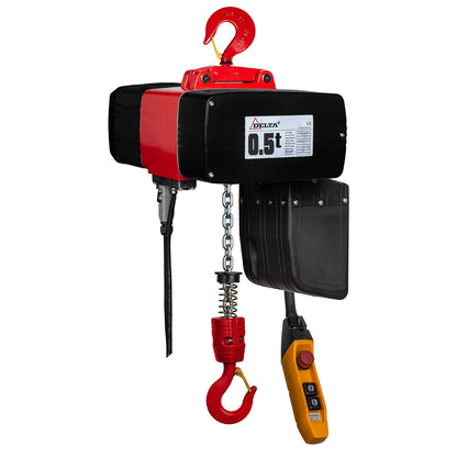 Elektrische kettingtakel 250KG tot 1000KG 230 volt