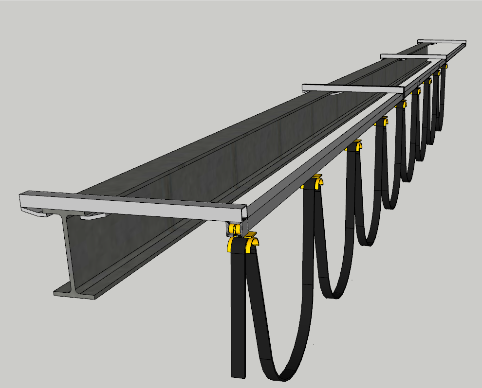 C-Rails stroomtoevoer systeem