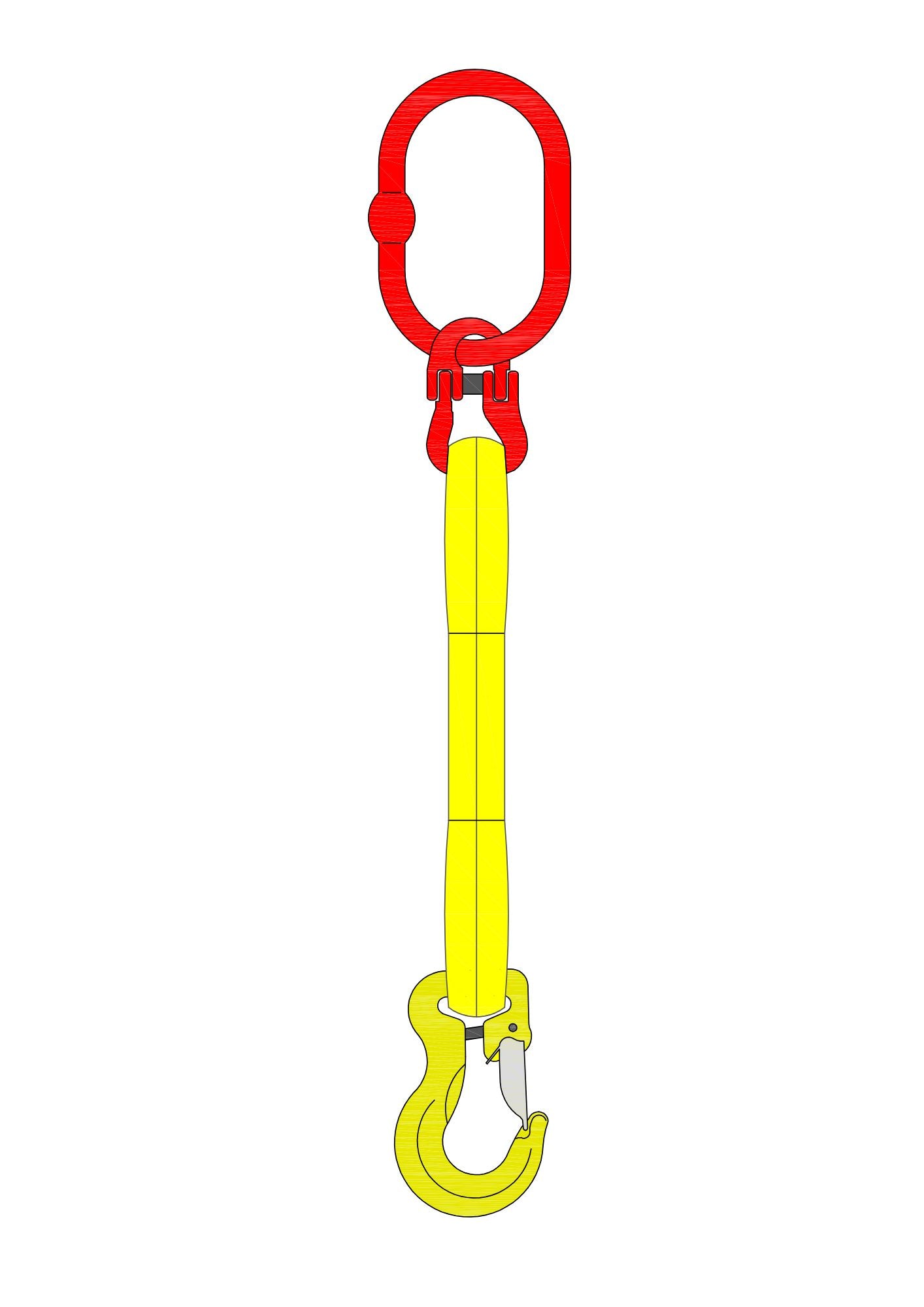 Hijsband | Voorloper | 3000KG