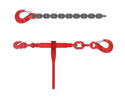 Ladingspanner | type B80 + Spanketting | 2200KG tot 16.000KG | Grade 80