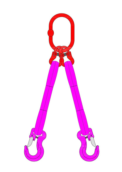 Hijsband | 2-sprong | 1600KG