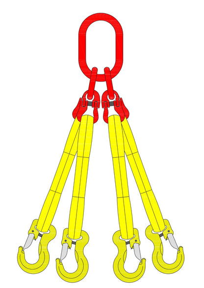 Hijsband | 4-sprong | 6700KG