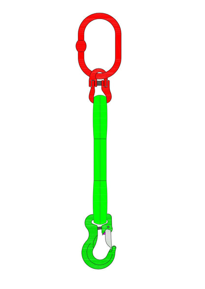 Hijsband | Voorloper | 2000KG